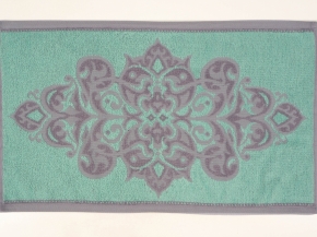 1с105.413ж1 ЛЕГЕНДА (мятный2) Полотенце махровое 50х30 см