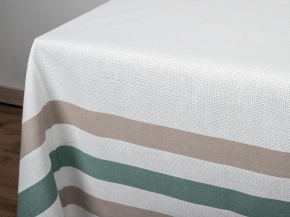 24С58-ШР 170*255 Скатерть "Надежда-1" цв. 4 рис. 234 бел-беж-зел