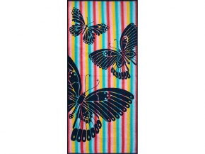 6с102.411ж1 Бархатный сезон (т.радужка) Полотенце махровое 67х150см