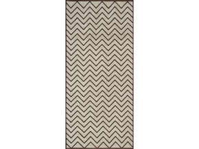 6с102.411ж1 Зигзаг(шоколад) Полотенце махровое 67х150см