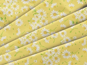 Перкаль набивной арт 140  рис 64053/3 Милора желтый, 150 см