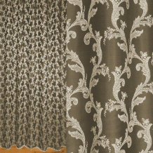 Ткань для портьер жаккард вензель 167093 (V.22292-1), 290см