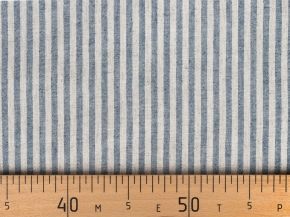 Ткань полульняная арт. ЛСП(0,5*0,5)_70/30_220/120_П_02 полоска синяя (0,5*0,5), 220см