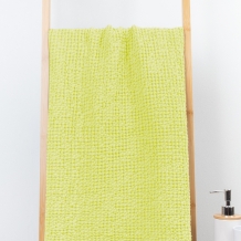 23С68-ШР/у. 75*130 Полотенце "Зефир" цв. 730 рис. 415 светло-желтый