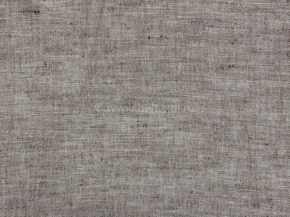 Ткань 1654ЯК п/лен пестр. бел/цв ХМ усадка рис.9,19 коричневый сорт 1, ширина 150 см