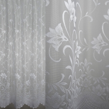 1.80м 16021 Тюль-жаккард Lila 180 см (WHITE, W1592)