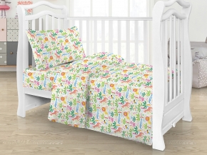 Бязь набивная Классика  ГОСТ рис. 9715/1Д Зоосад, 150см