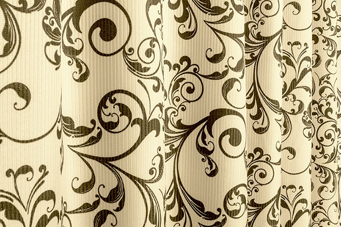 Портьерная набивная ткань «Метап». Беларусь